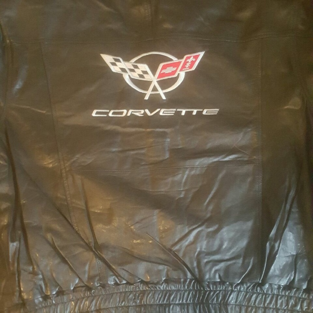 A leather coat